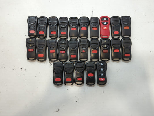 Lot of 25 Nissan Keyless Entry Remote Fob CWTWB1U821 | CWTWB1U733 | - Oemusedautoparts1.com