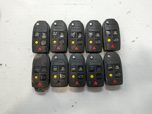 Lot of 10 Volvo Keyless Entry Remote Fob LQNP2T-APU - Oemusedautoparts1.com