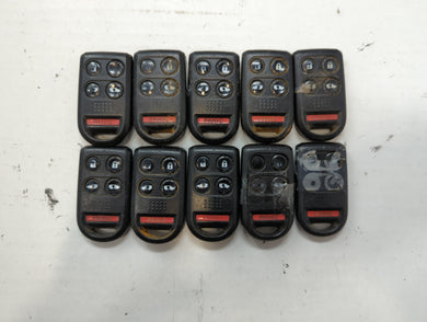 Lot of 10 Honda Odyssey Keyless Entry Remote Fob OUCG8D-399H-A MIXED