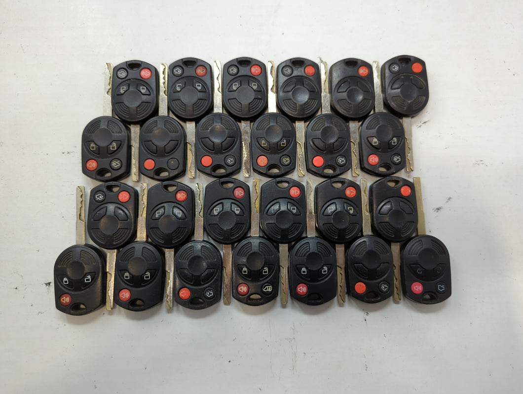 Lot of 25 Ford Keyless Entry Remote Fob OUC600022 MIXED PART NUMBERS