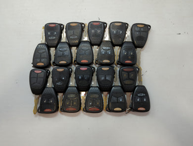 Lot of 20 Dodge Keyless Entry Remote Fob OHT692715AA | M3N5WY72XX MIXED