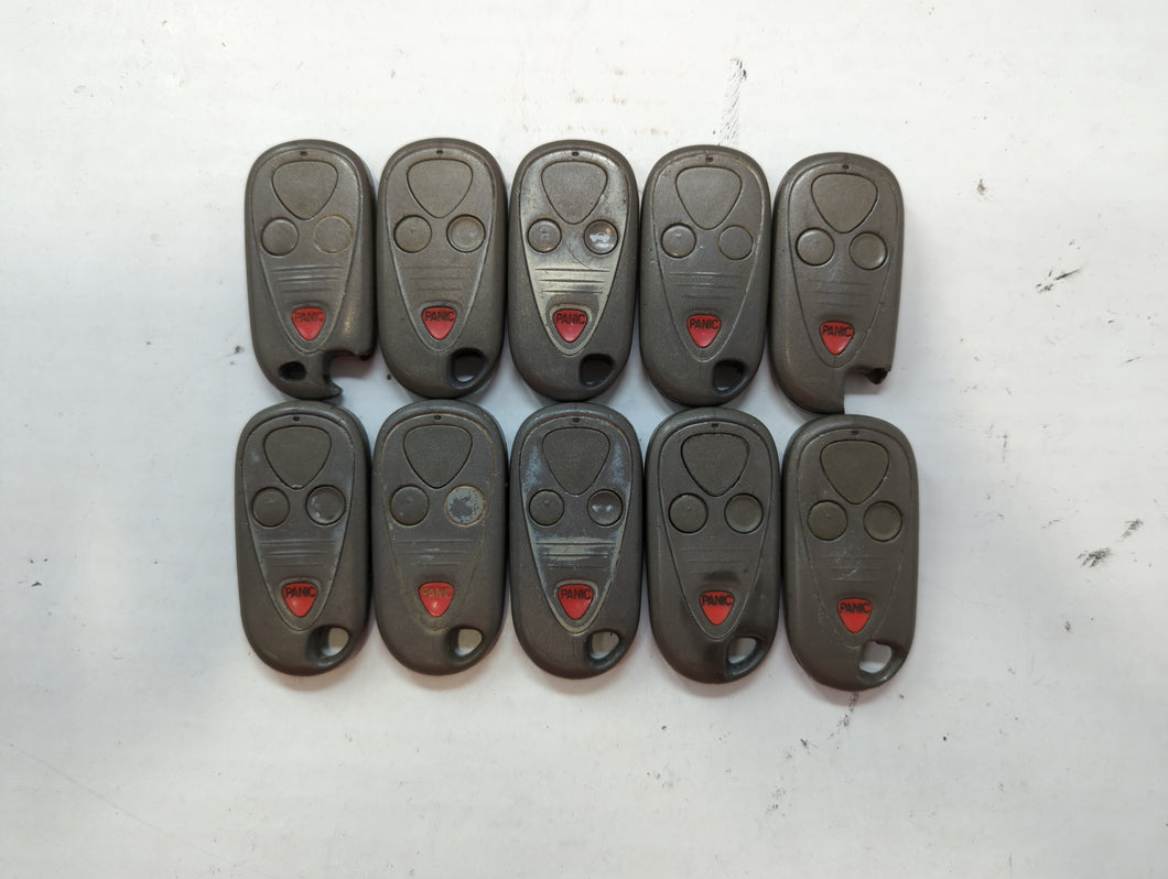 Lot of 10 Acura Keyless Entry Remote Fob OUCG8D-387H-A | E4EG8D-444H-A