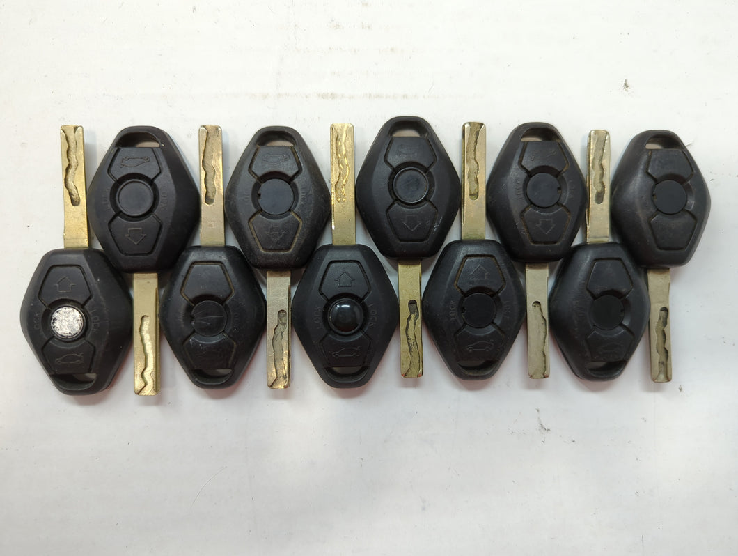 Lot of 10 Bmw Keyless Entry Remote Fob LX8 FZV MIXED PART NUMBERS