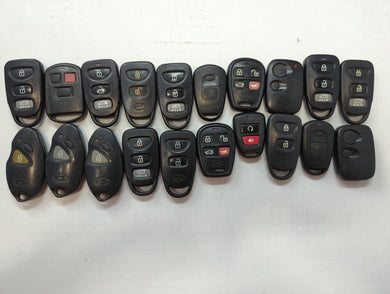 Lot of 20 Hyundai Keyless Entry Remote Fob MIXED FCC IDS MIXED PART