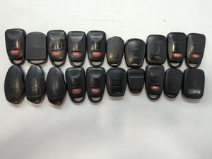 Lot of 20 Hyundai Keyless Entry Remote Fob MIXED FCC IDS MIXED PART