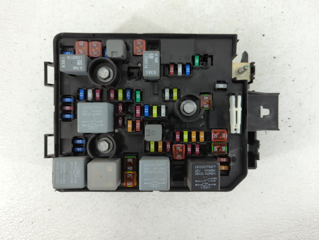 2021 Chevrolet Trax Fusebox Fuse Box Panel Relay Module P/N:B0000288 42750633 Fits OEM Used Auto Parts