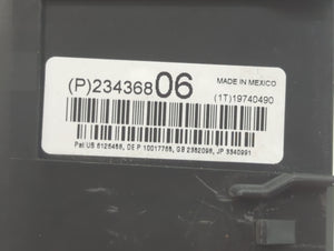 2015-2017 Buick Enclave Fusebox Fuse Box Panel Relay Module P/N:23436806 Fits Fits 2015 2016 2017 OEM Used Auto Parts