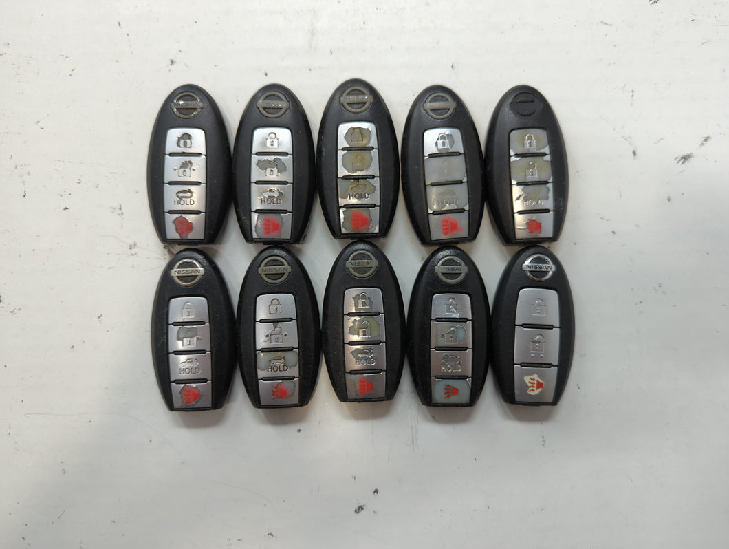 Lot of 10 Nissan Keyless Entry Remote Fob KR55WK48903 | KR5S180144014