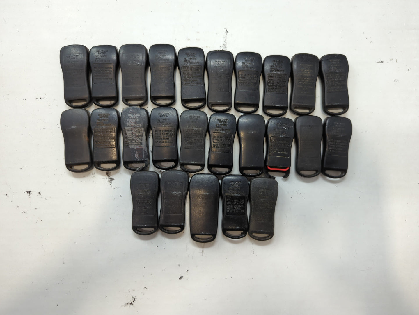 Lot of 25 Nissan Keyless Entry Remote Fob CWTWB1U415 | CWTWB1U429 | - Oemusedautoparts1.com