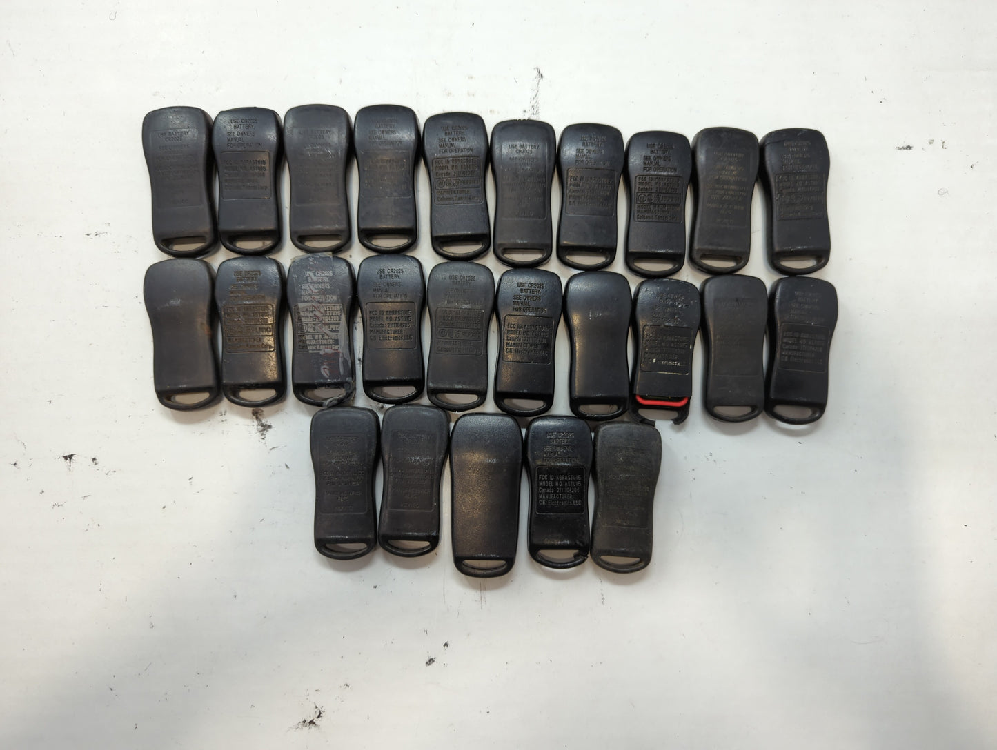 Lot of 25 Nissan Keyless Entry Remote Fob CWTWB1U415 | CWTWB1U429 | - Oemusedautoparts1.com
