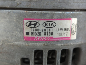 2015-2019 Hyundai Sonata Alternator Replacement Generator Charging Assembly Engine OEM P/N:TN104211-8790 37300-2G061 Fits OEM Used Auto Parts