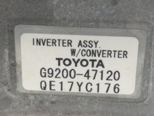 2007-2009 Toyota Prius Hybrid DC Synergy Drive Power Inverter P/N:G9200-47120 Fits Fits 2007 2008 2009 OEM Used Auto Parts