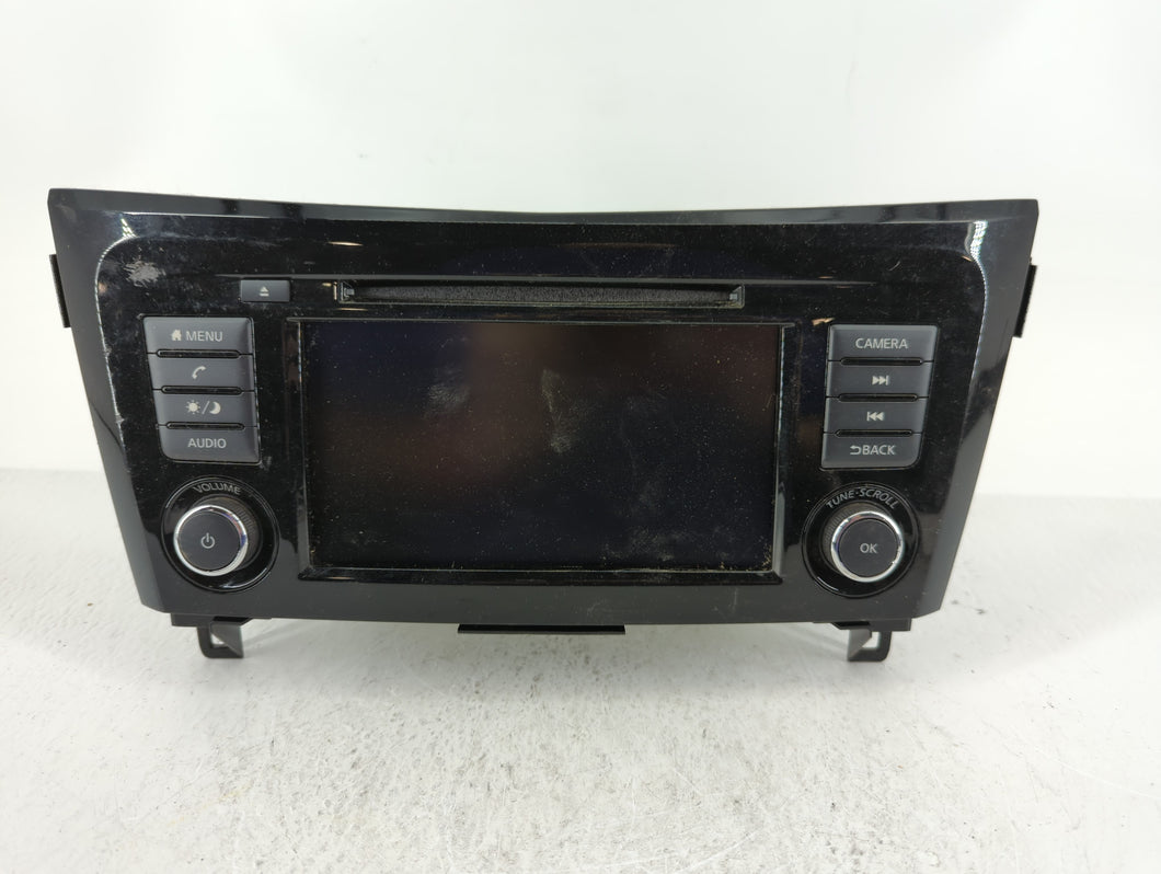 2019-2022 Nissan Rogue Sport Radio AM FM Cd Player Receiver Replacement P/N:2591A8FM0C Fits Fits 2019 2020 2021 2022 OEM Used Auto Parts