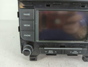 2015-2017 Hyundai Sonata Radio AM FM Cd Player Receiver Replacement P/N:96180-C20004X Fits Fits 2015 2016 2017 OEM Used Auto Parts