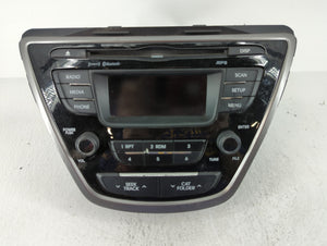 2013 Hyundai Elantra Radio AM FM Cd Player Receiver Replacement P/N:96170-3X165RA5 Fits OEM Used Auto Parts