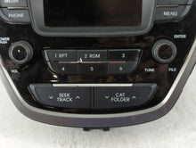 2013 Hyundai Elantra Radio AM FM Cd Player Receiver Replacement P/N:96170-3X165RA5 Fits OEM Used Auto Parts