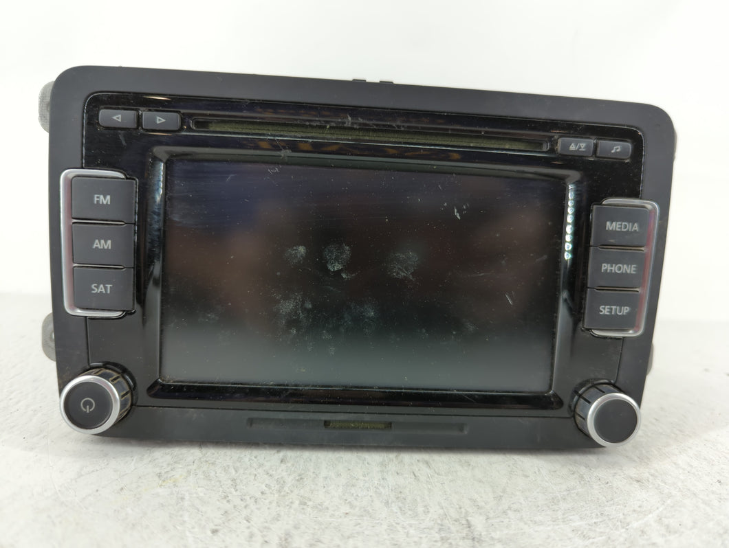 2012-2015 Volkswagen Passat Radio AM FM Cd Player Receiver Replacement P/N:28321516 1K0 035 180 AE Fits OEM Used Auto Parts