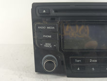 2012-2015 Hyundai Sonata Radio AM FM Cd Player Receiver Replacement P/N:96180-3Q600 Fits Fits 2012 2013 2014 2015 OEM Used Auto Parts