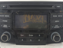 2012-2015 Hyundai Sonata Radio AM FM Cd Player Receiver Replacement P/N:96180-3Q600 Fits Fits 2012 2013 2014 2015 OEM Used Auto Parts