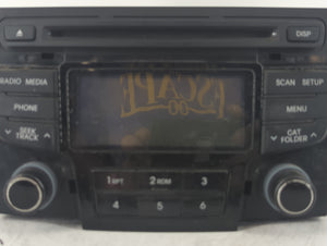 2012-2015 Hyundai Sonata Radio AM FM Cd Player Receiver Replacement P/N:96180-3Q600 Fits Fits 2012 2013 2014 2015 OEM Used Auto Parts