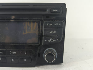 2012-2015 Hyundai Sonata Radio AM FM Cd Player Receiver Replacement P/N:96180-3Q600 Fits Fits 2012 2013 2014 2015 OEM Used Auto Parts