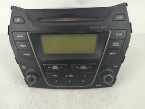 2015-2016 Hyundai Santa Fe Radio AM FM Cd Player Receiver Replacement P/N:96170-4Z1504X Fits Fits 2015 2016 OEM Used Auto Parts