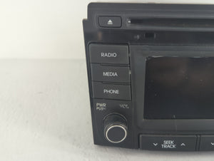 2014-2015 Hyundai Sonata Radio AM FM Cd Player Receiver Replacement P/N:96180-3Q8004X Fits Fits 2014 2015 OEM Used Auto Parts