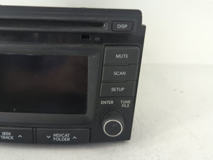 2014-2015 Hyundai Sonata Radio AM FM Cd Player Receiver Replacement P/N:96180-3Q8004X Fits Fits 2014 2015 OEM Used Auto Parts