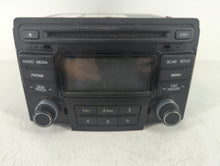 2012-2015 Hyundai Sonata Radio AM FM Cd Player Receiver Replacement P/N:96180-3Q600 Fits Fits 2012 2013 2014 2015 OEM Used Auto Parts