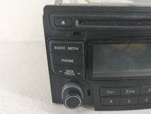 2012-2015 Hyundai Sonata Radio AM FM Cd Player Receiver Replacement P/N:96180-3Q600 Fits Fits 2012 2013 2014 2015 OEM Used Auto Parts