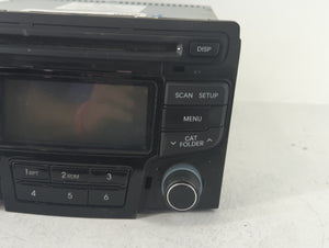 2012-2014 Hyundai Sonata Radio AM FM Cd Player Receiver Replacement P/N:96180-3Q700 Fits Fits 2012 2013 2014 OEM Used Auto Parts