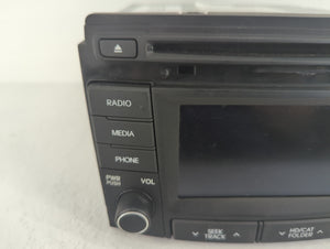 2014-2015 Hyundai Sonata Radio AM FM Cd Player Receiver Replacement P/N:96180-308004X Fits Fits 2014 2015 OEM Used Auto Parts