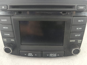 2014-2015 Hyundai Sonata Radio AM FM Cd Player Receiver Replacement P/N:96180-308004X Fits Fits 2014 2015 OEM Used Auto Parts