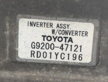 2007-2009 Toyota Prius Hybrid DC Synergy Drive Power Inverter P/N:G9200-47121 Fits Fits 2007 2008 2009 OEM Used Auto Parts