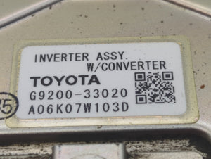 2007-2011 Toyota Camry Hybrid DC Synergy Drive Power Inverter P/N:G9200-33020 Fits Fits 2007 2008 2009 2010 2011 OEM Used Auto Parts