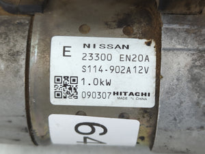 2009 Nissan Versa Car Starter Motor Solenoid OEM P/N:23300 EN20A Fits OEM Used Auto Parts