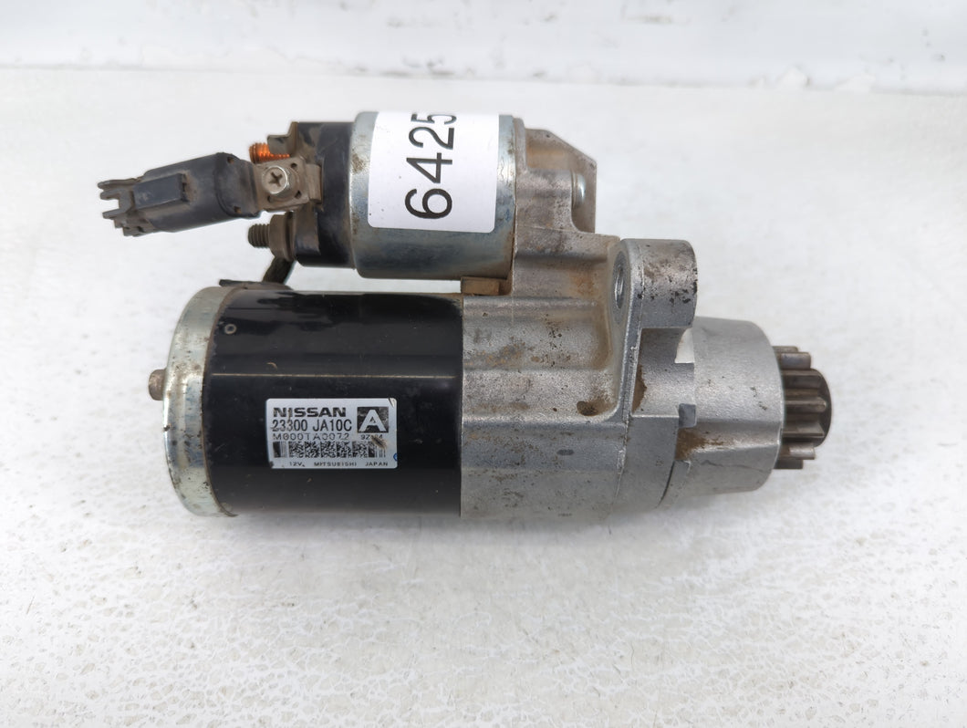 2009-2013 Nissan Murano Car Starter Motor Solenoid OEM P/N:23300 JA10C Fits Fits 2007 2008 2009 2010 2011 2012 2013 2014 OEM Used Auto Parts