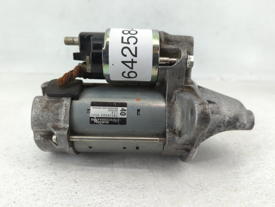 2008-2015 Subaru Legacy Car Starter Motor Solenoid OEM P/N:TN438000-0540 Fits Fits 2008 2009 2010 2011 2012 2013 2014 2015 OEM Used Auto Parts