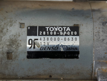 2014-2015 Lexus Rx350 Car Starter Motor Solenoid OEM P/N:28100-0P080 Fits Fits 2014 2015 OEM Used Auto Parts