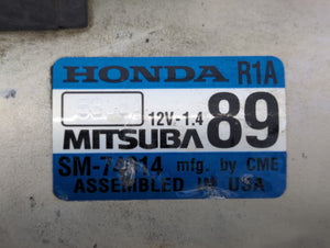 2013-2015 Honda Civic Car Starter Motor Solenoid OEM P/N:SM-74614 Fits Fits 2013 2014 2015 2016 2017 2018 2019 2020 2021 2022 OEM Used Auto Parts