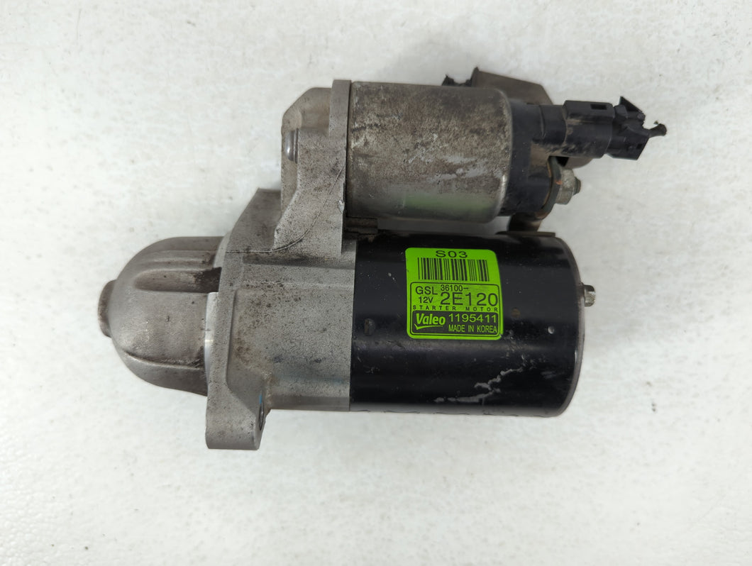 2015-2021 Volkswagen Jetta Car Starter Motor Solenoid OEM P/N:1195411 36100-2E120 Fits Fits 2015 2016 2017 2018 2019 2020 2021 OEM Used Auto Parts