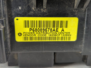 Dodge Ram 1500 Fusebox Fuse Box Relay Module Tipm P68089578ae A