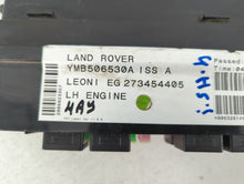 2007-2009 Land Rover Range Rover Sport Fusebox Fuse Box Panel Relay Module P/N:273454405 YMB506530A Fits Fits 2007 2008 2009 OEM Used Auto Parts