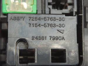 2015-2022 Nissan Murano Fusebox Fuse Box Panel Relay Module P/N:7254-5763-30 24381 7990A Fits OEM Used Auto Parts