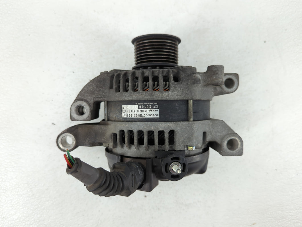 2007-2021 Toyota Tundra Alternator Replacement Generator Charging Assembly Engine OEM P/N:TN104210-5091 27060-0S020 Fits OEM Used Auto Parts