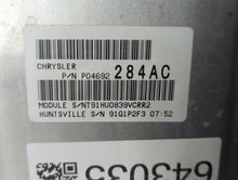 2008-2011 Dodge Dakota Fusebox Fuse Box Panel Relay Module P/N:P04692284AC Fits Fits 2008 2009 2010 2011 OEM Used Auto Parts