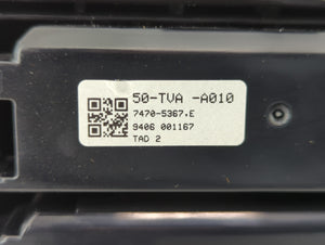 2018-2020 Honda Accord Fusebox Fuse Box Panel Relay Module P/N:7470-5367 50-TVA-A010 Fits Fits 2018 2019 2020 OEM Used Auto Parts