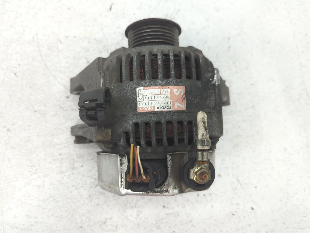 2000-2005 Toyota Celica Alternator Replacement Generator Charging Assembly Engine OEM P/N:27060-22180 Fits OEM Used Auto Parts