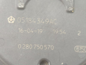 2011-2019 Dodge Journey Throttle Body P/N:05184349AC Fits Fits 2011 2012 2013 2014 2015 2016 2017 2018 2019 2020 2021 2022 OEM Used Auto Parts