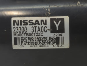 2015-2020 Nissan Rogue Car Starter Motor Solenoid OEM P/N:23300 3TA0C Fits Fits 2015 2016 2017 2018 2019 2020 OEM Used Auto Parts